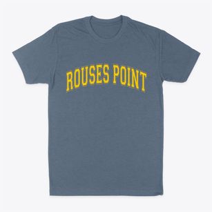 Rouses Point New York Varsity Classic Dad T-Shirt