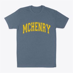 Mchenry Illinois Varsity Classic Dad T-Shirt