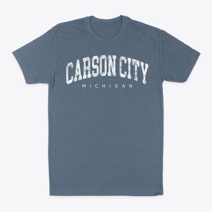 Carson City Michigan Urban Vibe Classic Dad T-Shirt