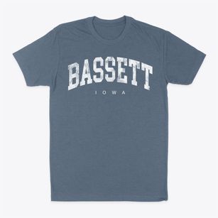 Bassett Iowa Urban Vibe Classic Dad T-Shirt