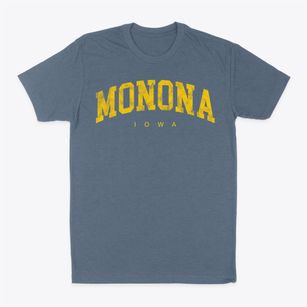 Monona Iowa Urban Vibe Classic Dad T-Shirt