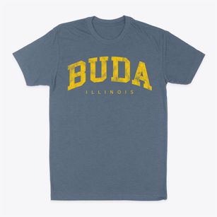 Buda Illinois Urban Vibe Classic Dad T-Shirt