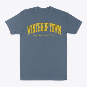 Winthrop Town Massachusetts Urban Vibe Classic Dad T-Shirt