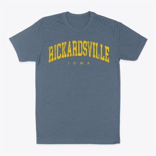 Rickardsville Iowa Urban Vibe Classic Dad T-Shirt
