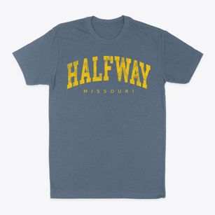 Halfway Missouri Urban Vibe Classic Dad T-Shirt