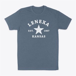 Lenexa Kansas Star Classic Dad T-Shirt