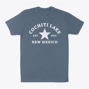 Cochiti Lake New Mexico Star Classic Dad T-Shirt