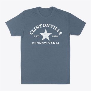 Clintonville Pennsylvania Star Classic Dad T-Shirt