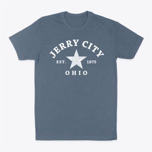 Jerry City Ohio Star Classic Dad T-Shirt
