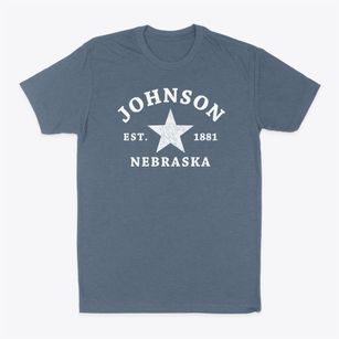Johnson Nebraska Star Classic Dad T-Shirt
