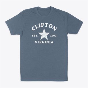 Clifton Virginia Star Classic Dad T-Shirt