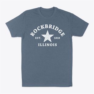 Rockbridge Illinois Star Classic Dad T-Shirt