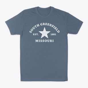 South Greenfield Missouri Star Classic Dad T-Shirt