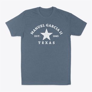 Manuel Garcia Ii Texas Star Classic Dad T-Shirt