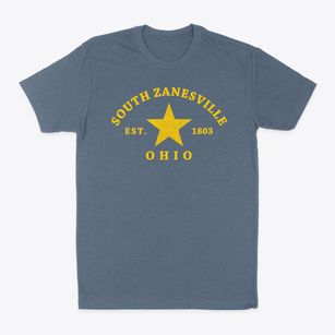 South Zanesville Ohio Star Classic Dad T-Shirt
