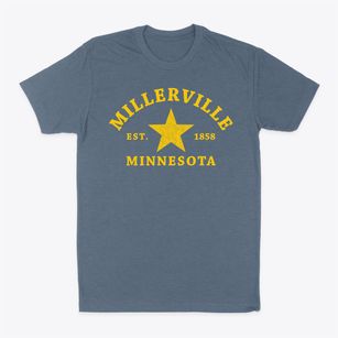 Millerville Minnesota Star Classic Dad T-Shirt