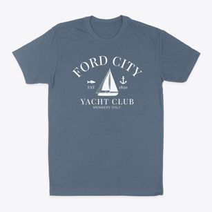Ford City California Yacht Club Classic Dad T-Shirt