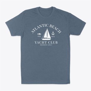 Atlantic Beach New York Yacht Club Classic Dad T-Shirt