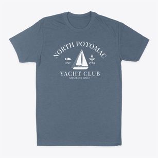 North Potomac Maryland Yacht Club Classic Dad T-Shirt