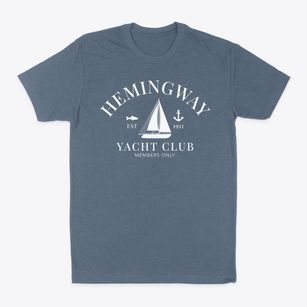 Hemingway South Carolina Yacht Club Classic Dad T-Shirt