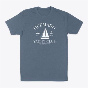 Quemado Texas Yacht Club Classic Dad T-Shirt