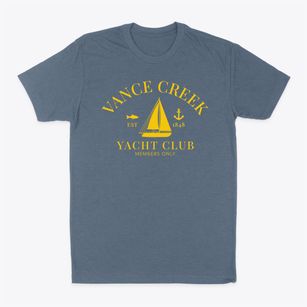 Vance Creek Wisconsin Yacht Club Classic Dad T-Shirt