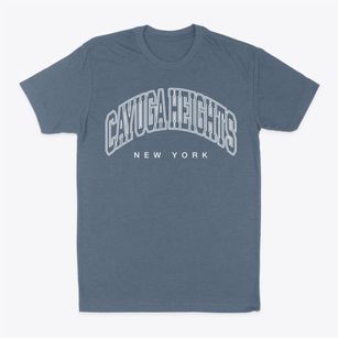 Cayuga Heights New York Inline Classic Dad T-Shirt