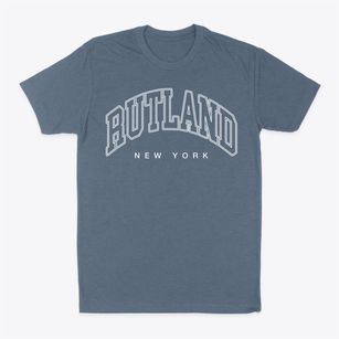 Rutland New York Inline Classic Dad T-Shirt