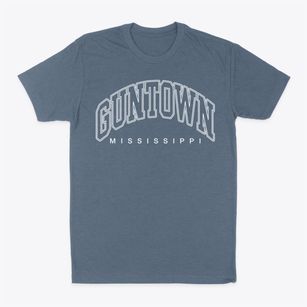 Guntown Mississippi Inline Classic Dad T-Shirt