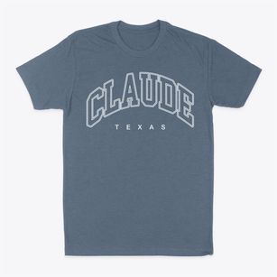 Claude Texas Inline Classic Dad T-Shirt