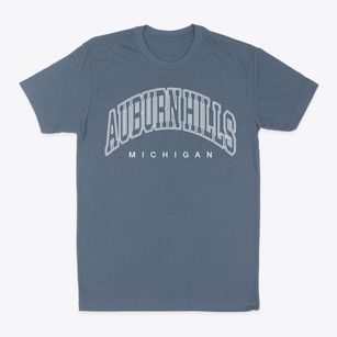 Auburn Hills Michigan Inline Classic Dad T-Shirt