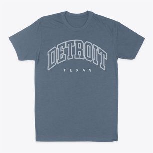 Detroit Texas Inline Classic Dad T-Shirt