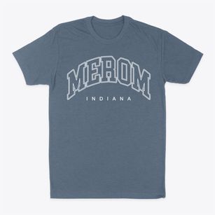 Merom Indiana Inline Classic Dad T-Shirt
