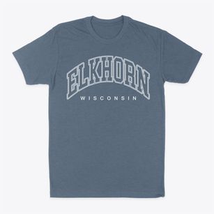 Elkhorn Wisconsin Inline Classic Dad T-Shirt