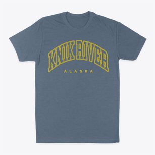 Knik River Alaska Inline Classic Dad T-Shirt