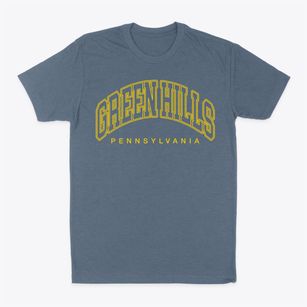 Green Hills Pennsylvania Inline Classic Dad T-Shirt