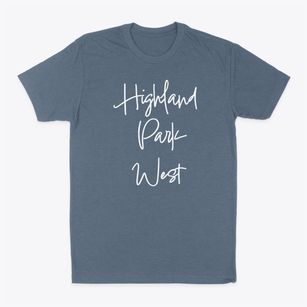 Highland Park West North Carolina Freestyle Classic Dad T-Shirt