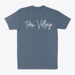 Teton Village Wyoming Freestyle Classic Dad T-Shirt