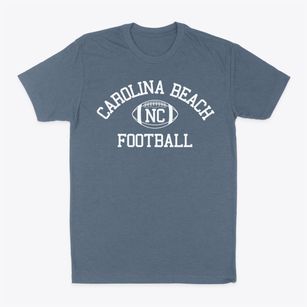 Carolina Beach North Carolina Football Classic Dad T-Shirt