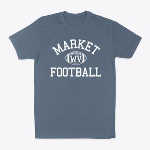 Market West Virginia Football Classic Dad T-Shirt