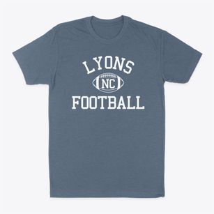 Lyons North Carolina Football Classic Dad T-Shirt