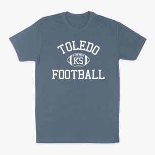 Toledo Kansas Football Classic Dad T-Shirt