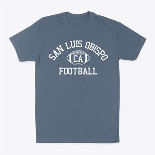 San Luis Obispo California Football Classic Dad T-Shirt