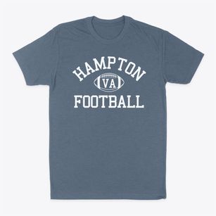 Hampton Virginia Football Classic Dad T-Shirt