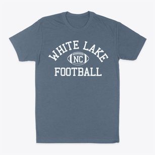 White Lake North Carolina Football Classic Dad T-Shirt