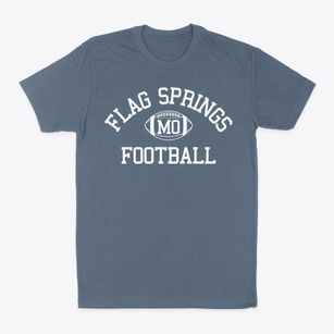 Flag Springs Missouri Football Classic Dad T-Shirt