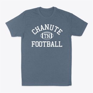 Chanute Tennessee Football Classic Dad T-Shirt