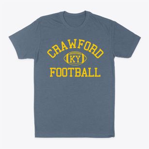 Crawford Kentucky Football Classic Dad T-Shirt