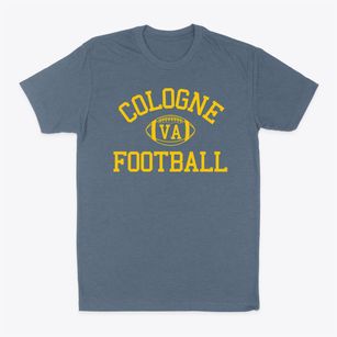 Cologne Virginia Football Classic Dad T-Shirt