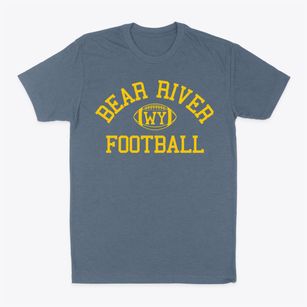 Bear River Wyoming Football Classic Dad T-Shirt